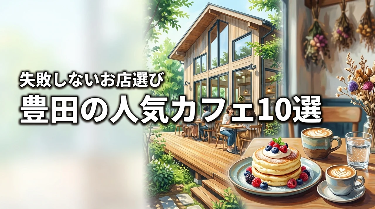 豊田で人気のカフェおすすめ10選！失敗しないお店選びのコツやメリットを解説