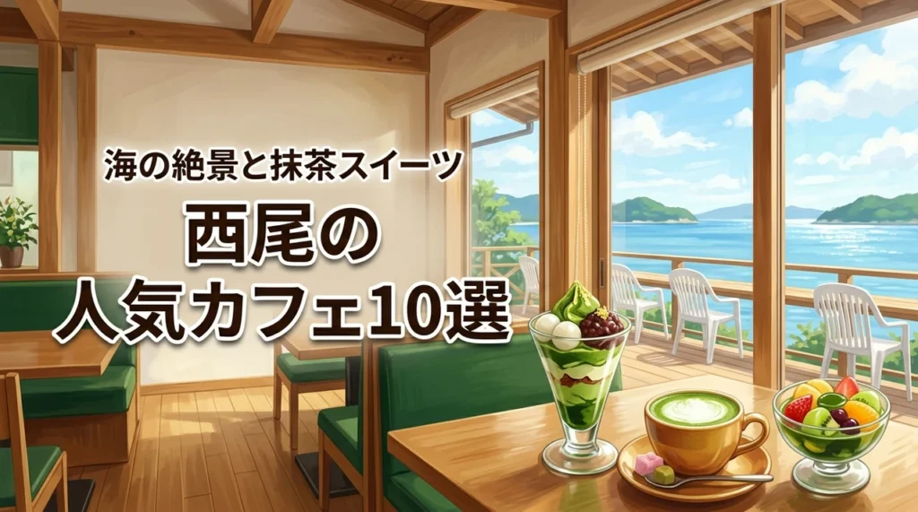 西尾のカフェで人気のおすすめ店10選！海が見える絶景や抹茶スイーツを満喫