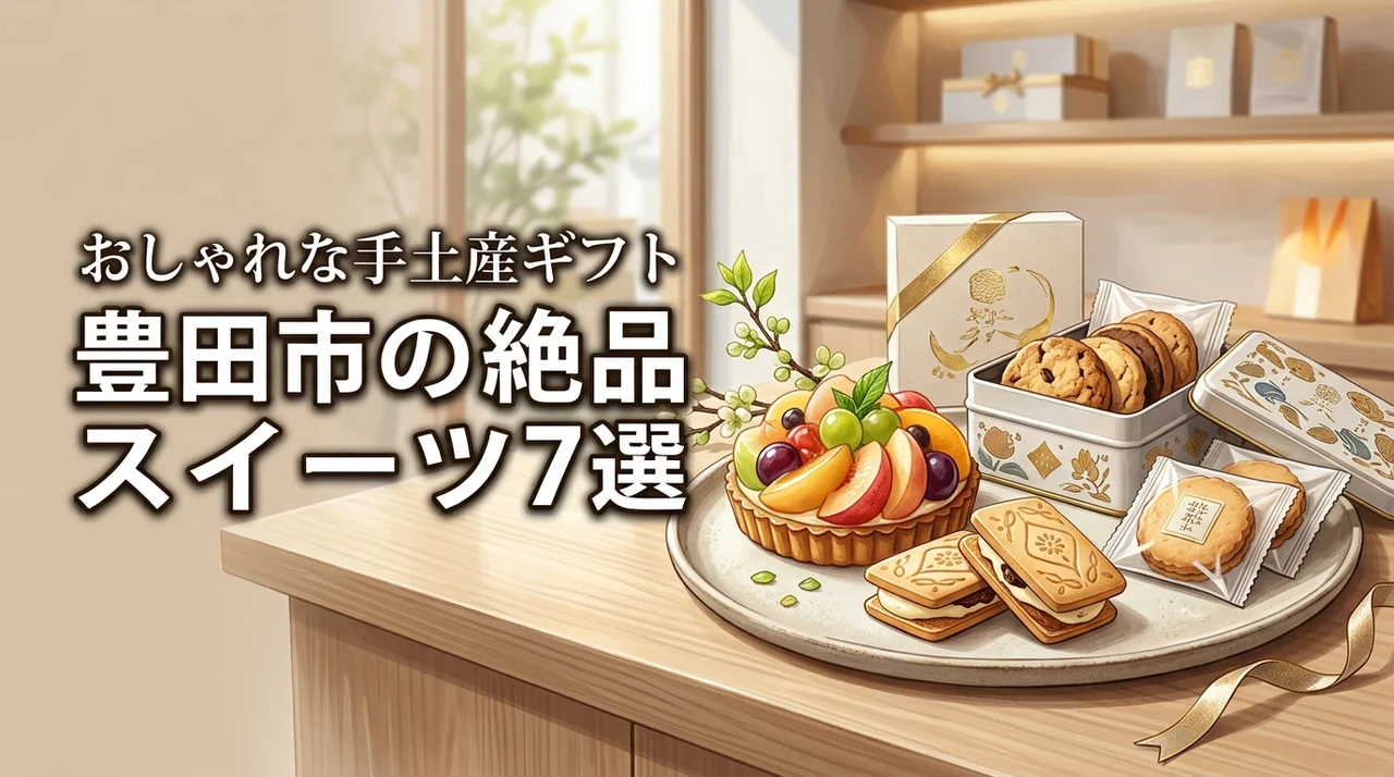 豊田市お土産スイーツでおしゃれなのは？おすすめ手土産お菓子ギフトを厳選！