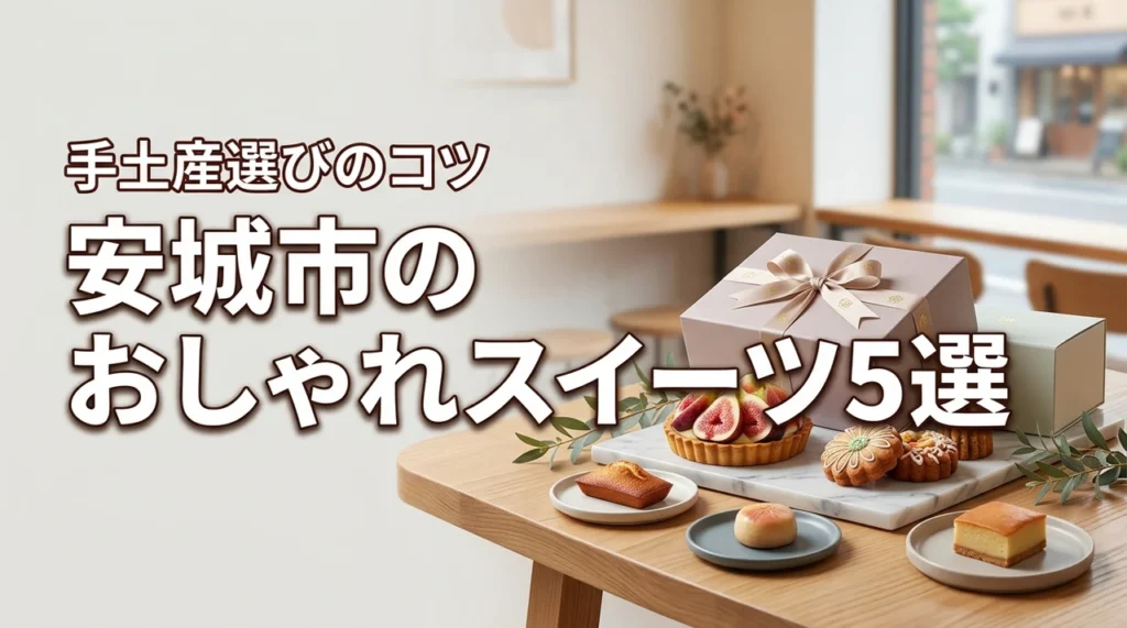 安城市のお土産に！おしゃれなスイーツギフトおすすめ5選と手土産選びのコツ