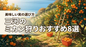 三河のミカン狩りおすすめスポット8選!美味しい実の見分け方やメリットを解説