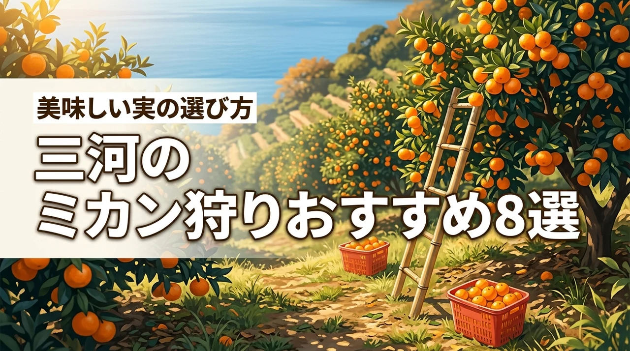 三河のミカン狩りおすすめスポット8選!美味しい実の見分け方やメリットを解説
