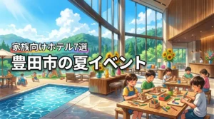 豊田市の夏休み子供イベントを満喫!家族におすすめのホテル7選