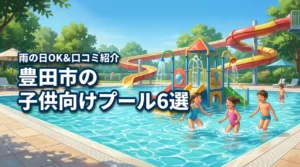 豊田市のプールは子供無料？雨の日もOKなおすすめ6選とリアルな口コミを紹介