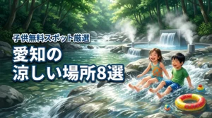 愛知県で涼しい場所8選！子供が無料で遊べるお出かけスポットを厳選紹介