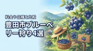 豊田市でブルーベリー狩りが楽しめるおすすめ農園4選！料金や品種も比較